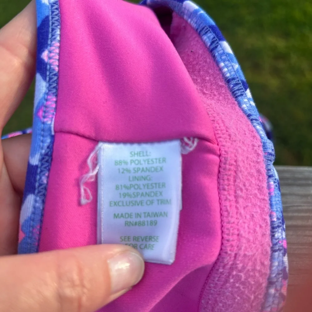 Lilly Pulitzer Luxletic Teegan Sports Bra Large - Picture 6 of 6